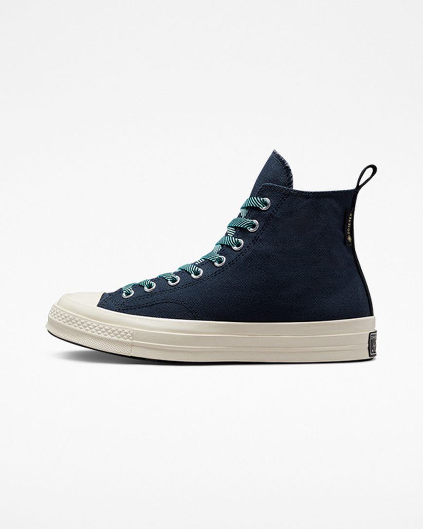 Tenisky Vysoke Converse Chuck 70 Counter Climate GORE-TEX Panske Obsidian Svetlo Tyrkysové | SK GXYPW5